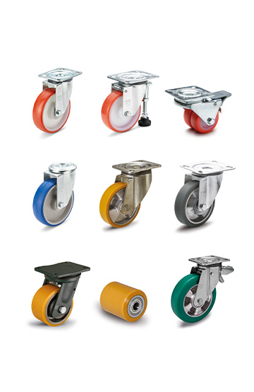 Roues et roulettes en polyuréthane